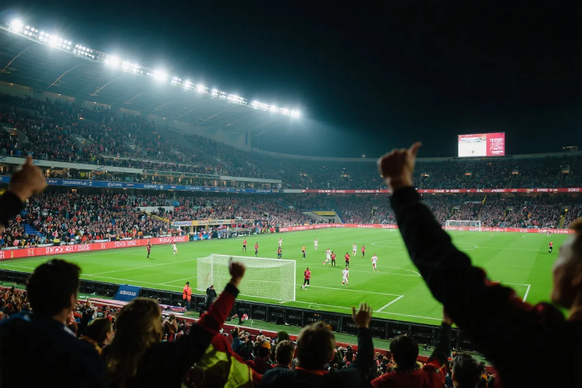 体育现场与球迷氛围